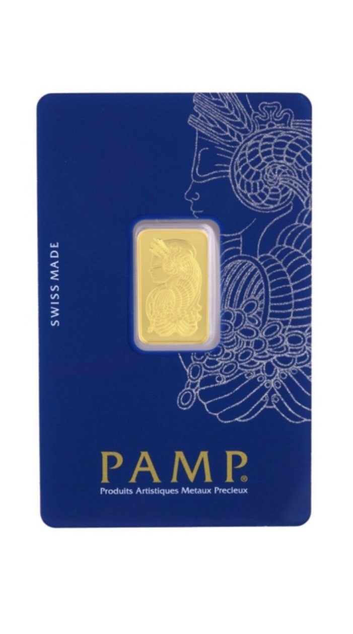سبيكة ذهب 5 جرام عيار 24 - PAMP Suisse